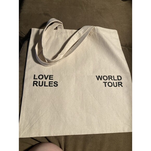 Jay Shetty Concert TOTE Love Rules World Tour Canvas Large Self Help podcast - Picture 2 of 5